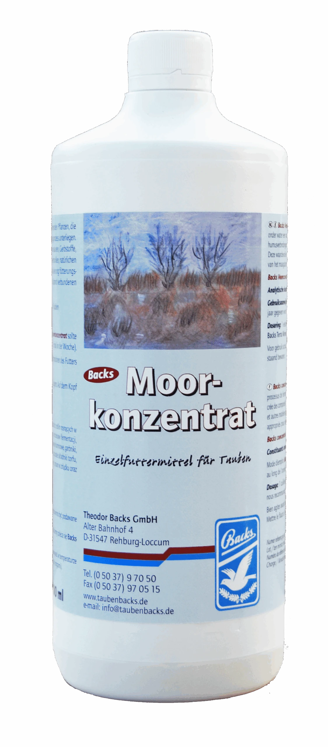 Backs Moorkonzentrat 1000ml 3 Backs Moorkonzentrat 1000ml