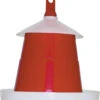 Futterautomat Für Geflügel Rot 3kg -Tier Snack Geschaft 7571 futterautomaten1
