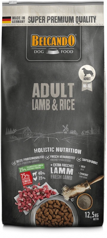 Belcando Adult Lamb & Rice 12,5kg 3 Belcando Adult Lamb & Rice 12,5kg